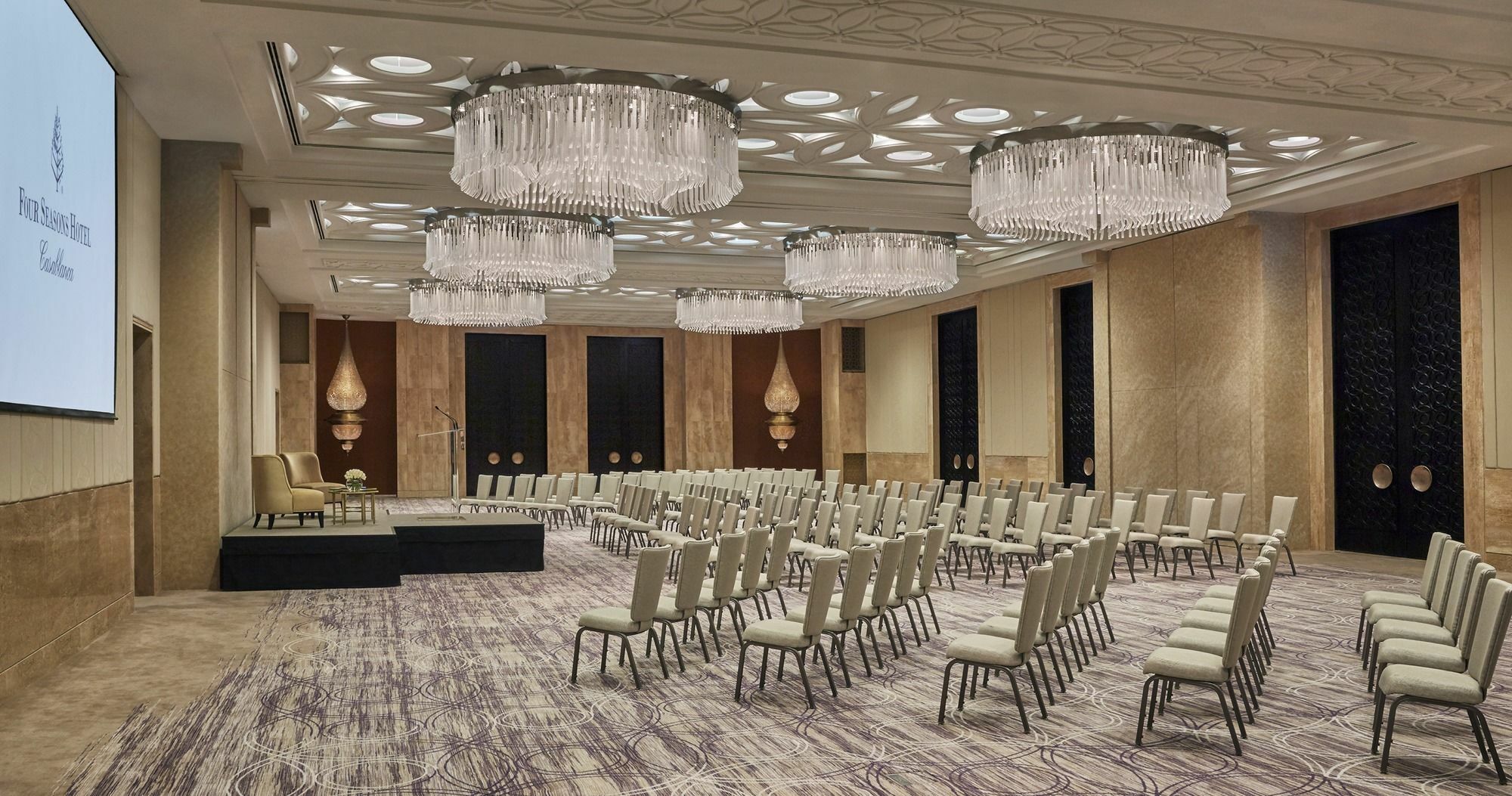 Four Seasons Hotel Касабланка Экстерьер фото The Grand Ballroom